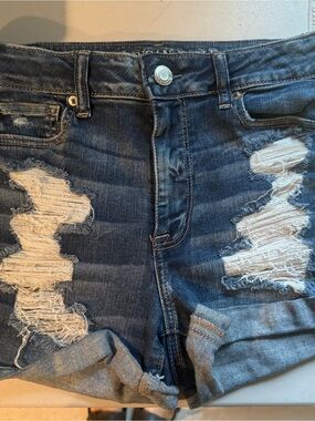 American Eagle Denim Shorts with Rolled Hem